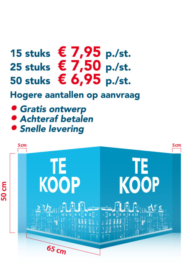 V-borden bestellen