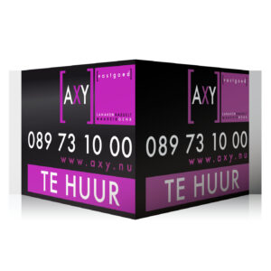 Te huur v-bord Axy