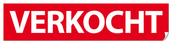 Verkocht stickers